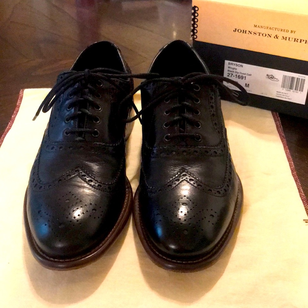 Johnston & Murphy “Bryson” Italian Wingtips